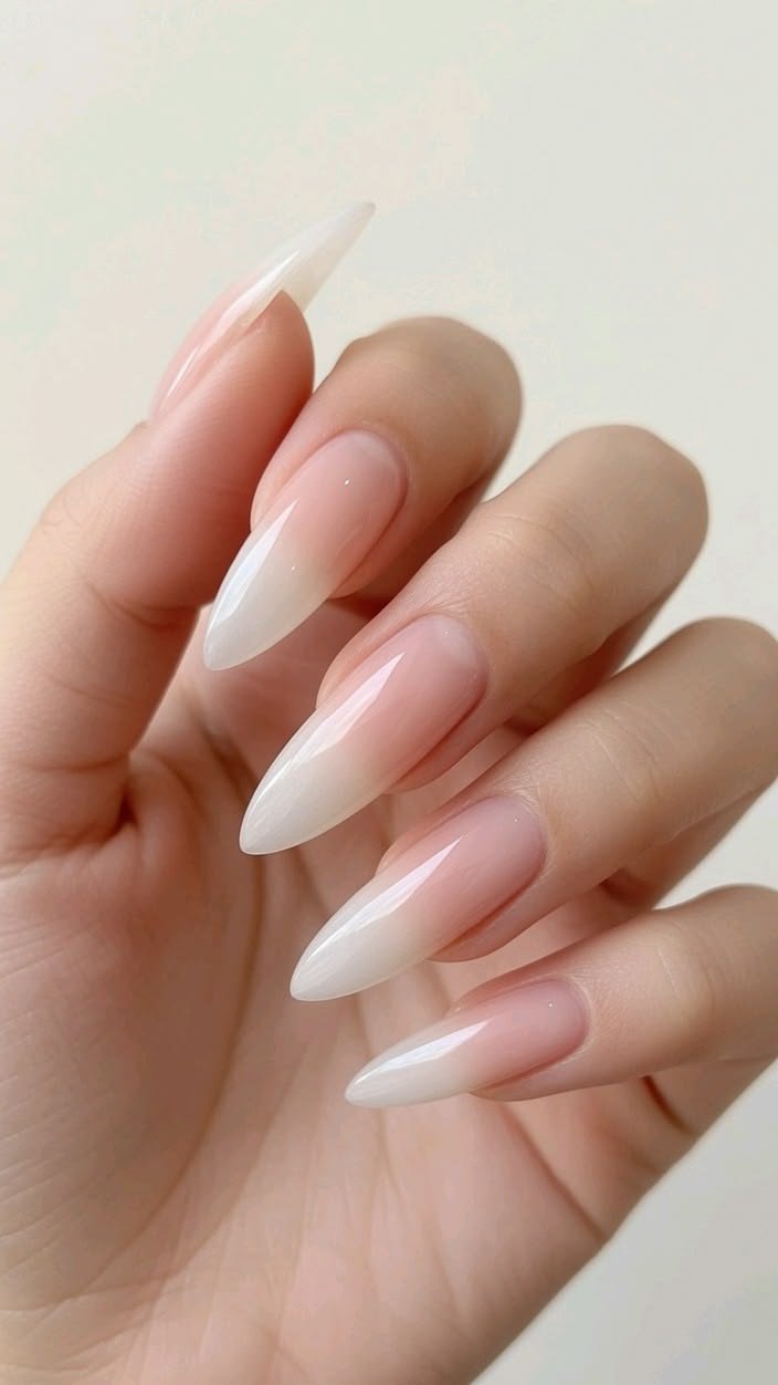 Clean Natural Long Nails