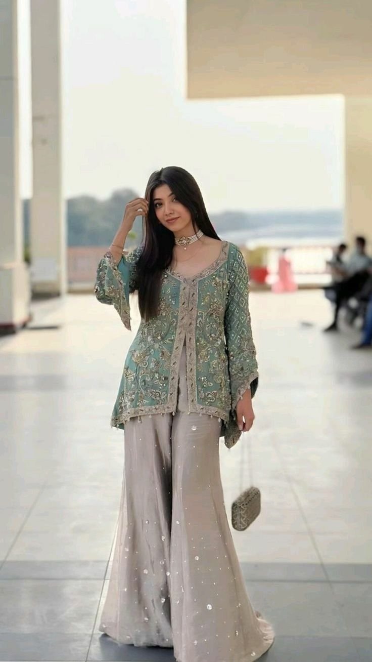 Short Shirt with Flapper for Wedding
