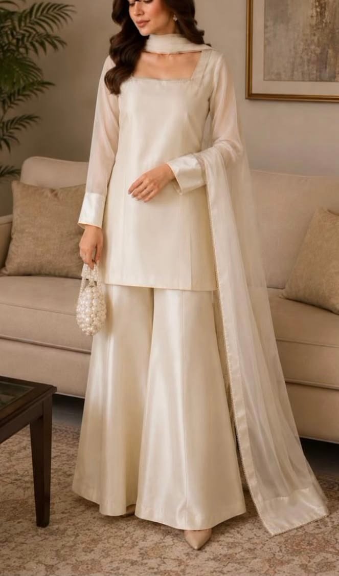 Short Shirt with Flapper Wedding