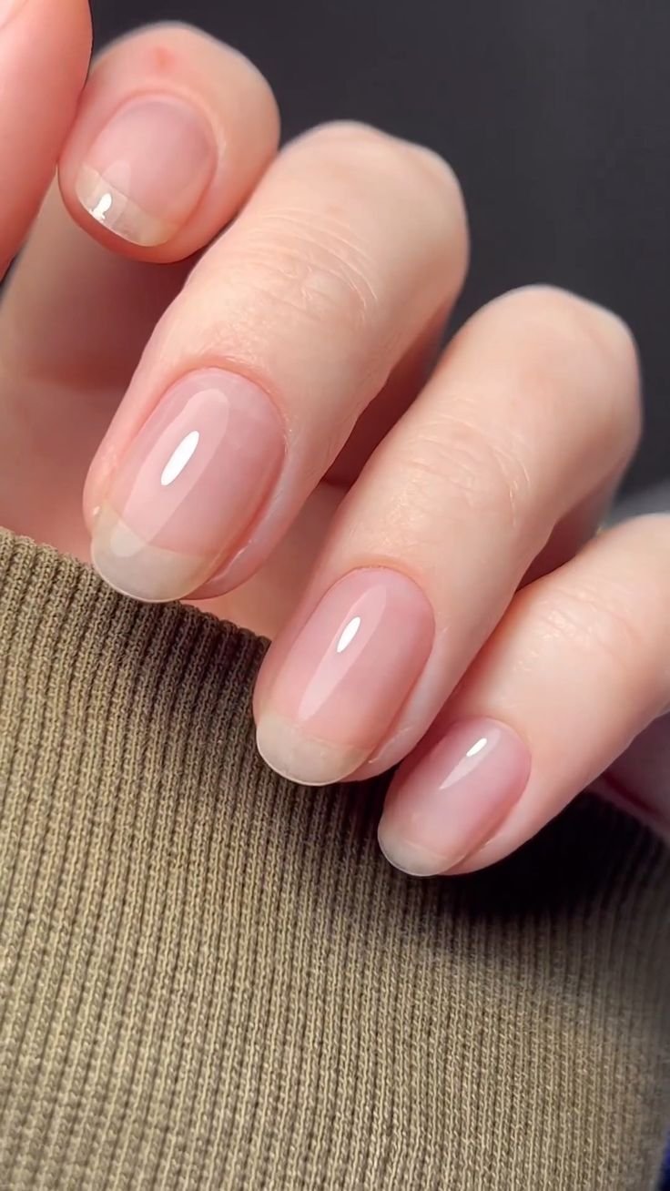 Clean Natural Nails No Polish