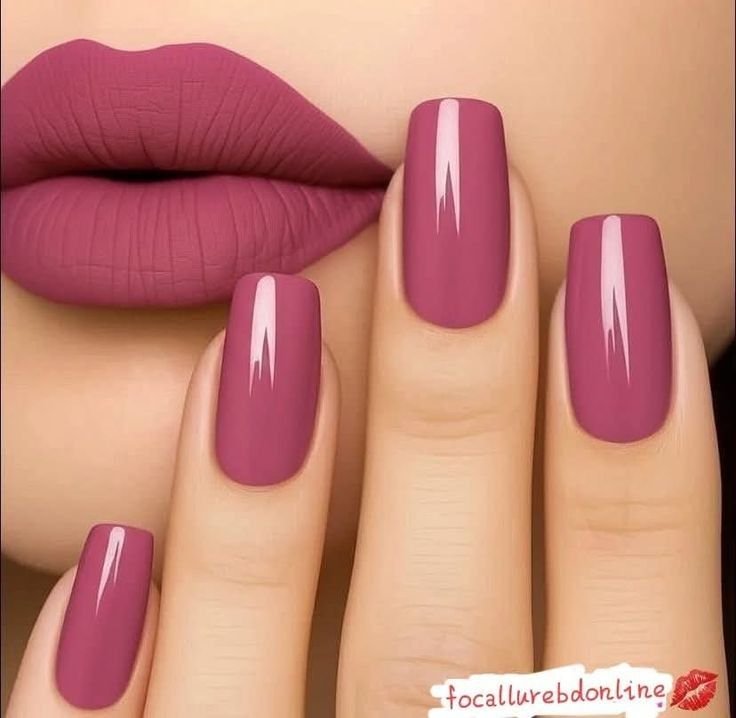 Clean Nails Aesthetic Short Pink