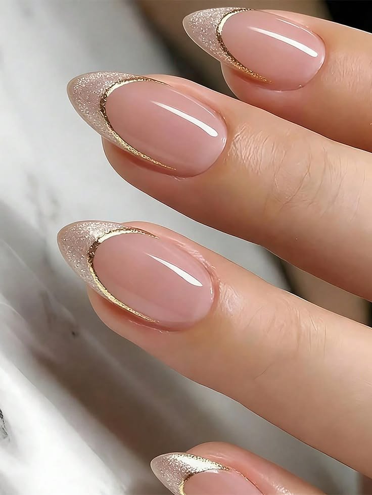 Clean Nails Aesthetic Short French