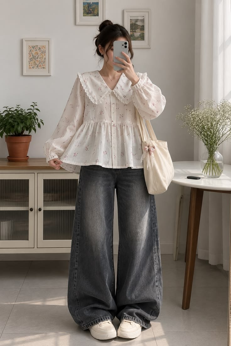 Short Shirt with Flapper USA