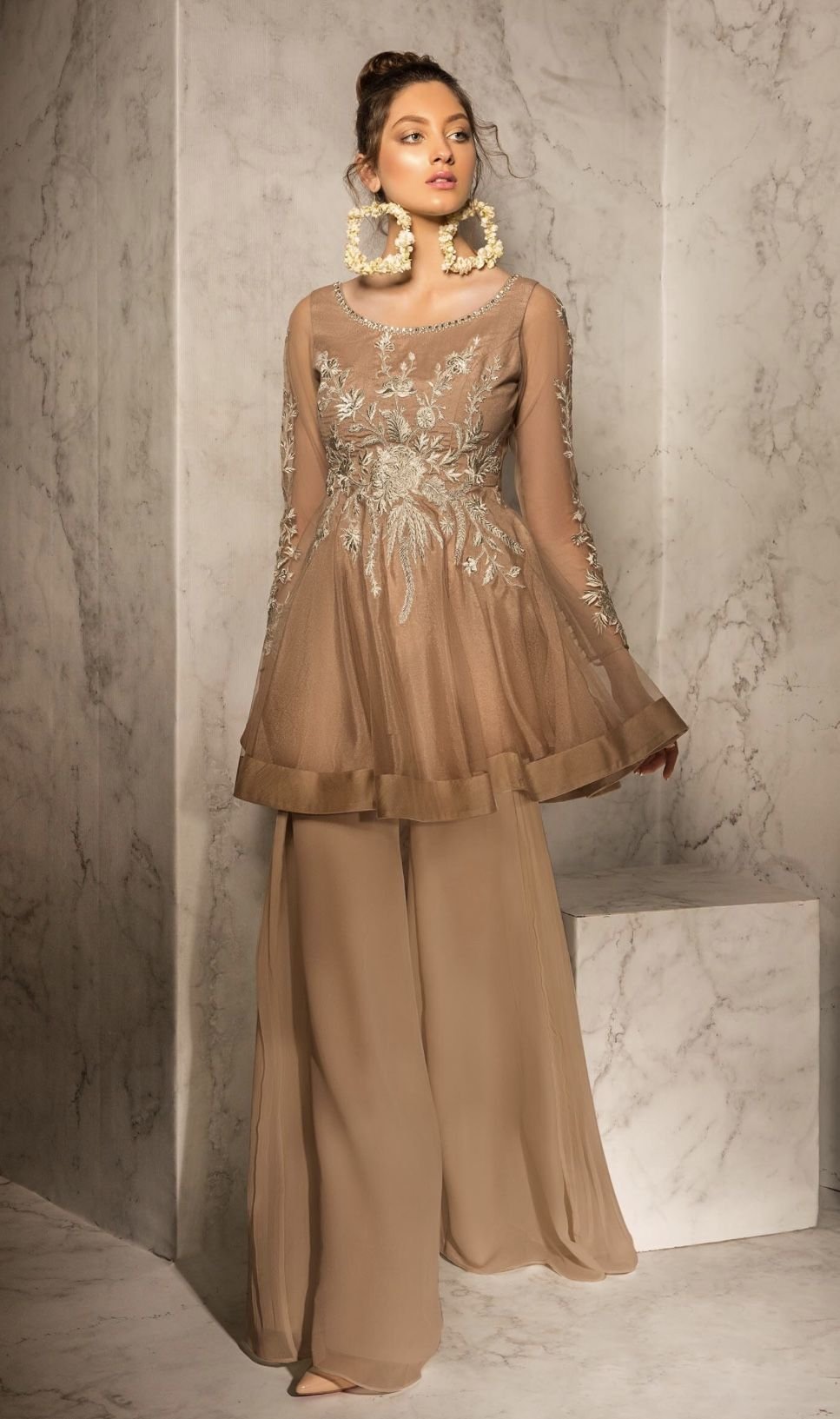 Short Shirt with Flapper for Wedding
