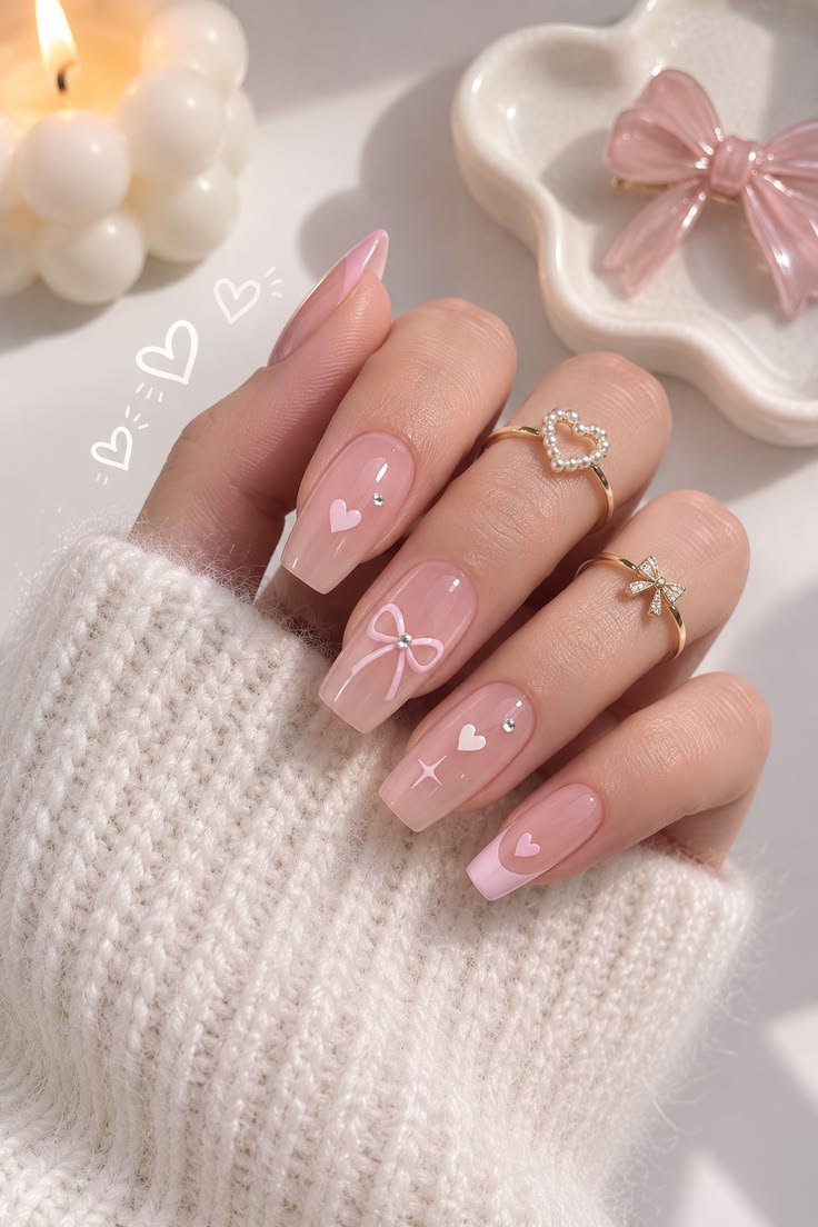Clean Nails Aesthetic Almond French
