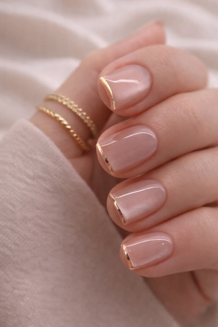 Clean Nails Aesthetic Short Square