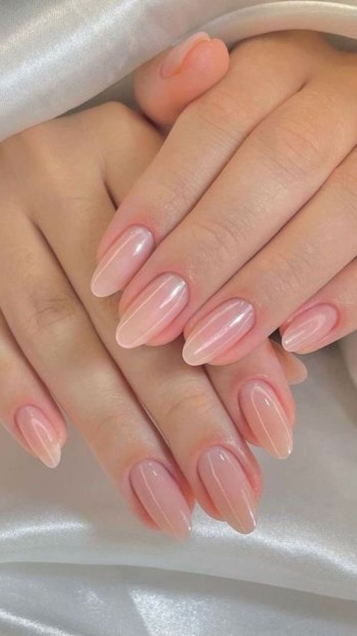 Clean Nails Aesthetic Short Square