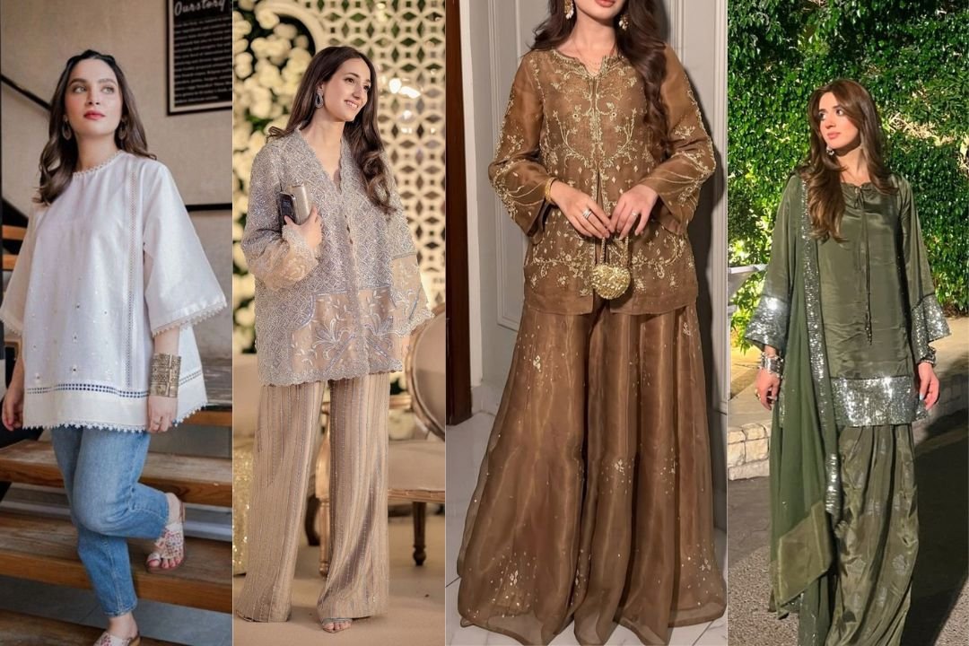 Short Shirt with Shalwar Lawn