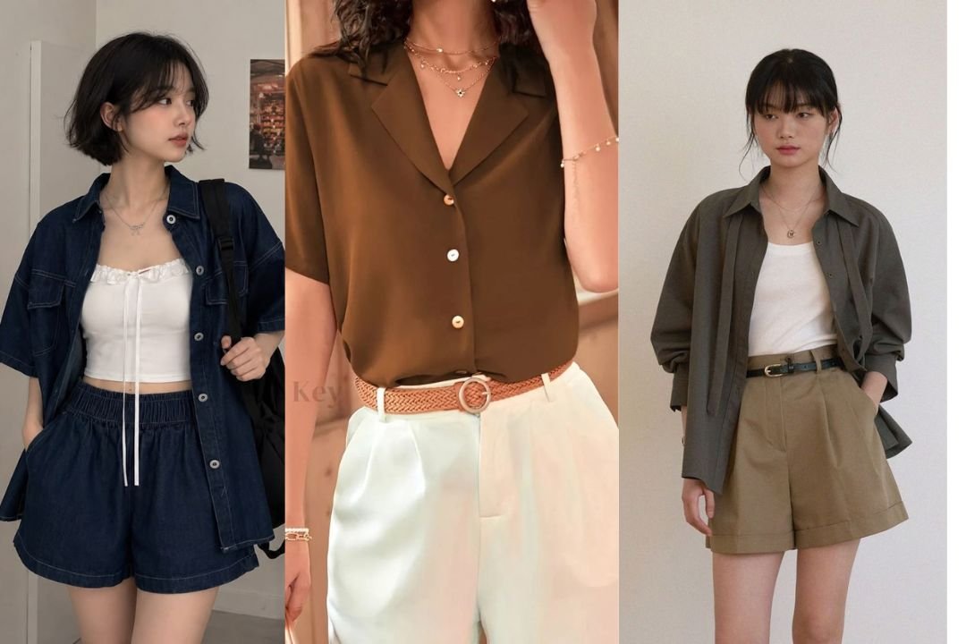 Short Shirt Outfit Women Formal