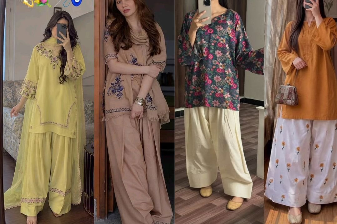 Short Shirt with Shalwar Pakistani