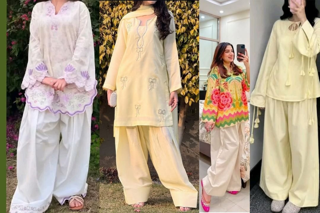 Short Shirt with Shalwar Fancy