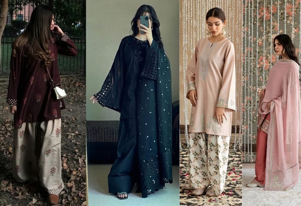 25 Short Shirt with Shalwar Designs