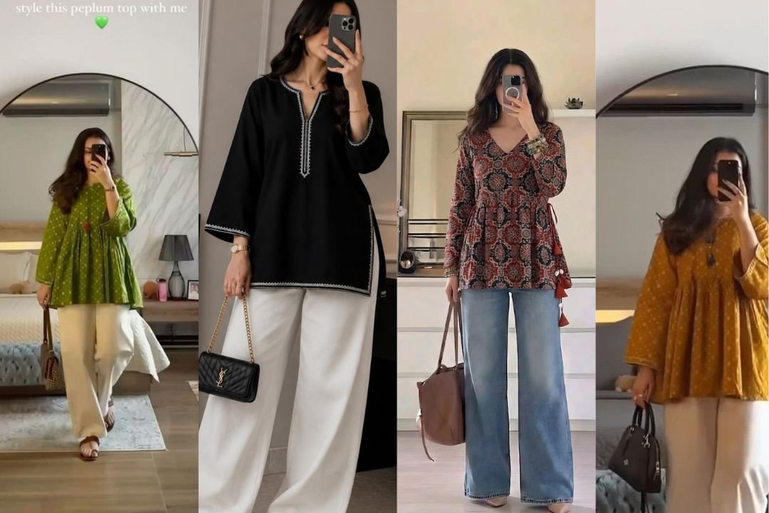Short Shirt Outfit Women Desi