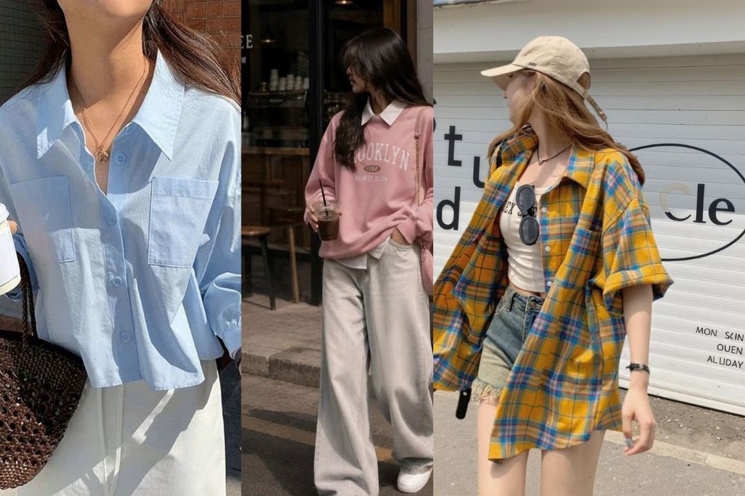 Short Shirt Outfit Women Winter