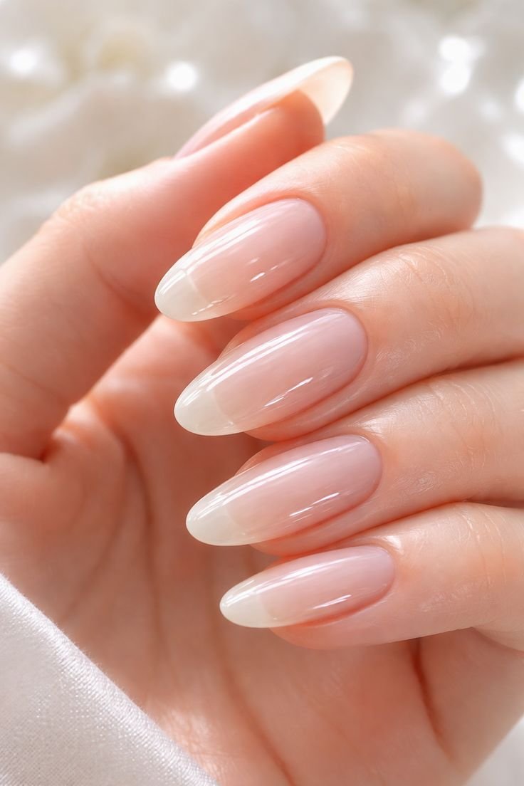 Clean Natural Long Nails