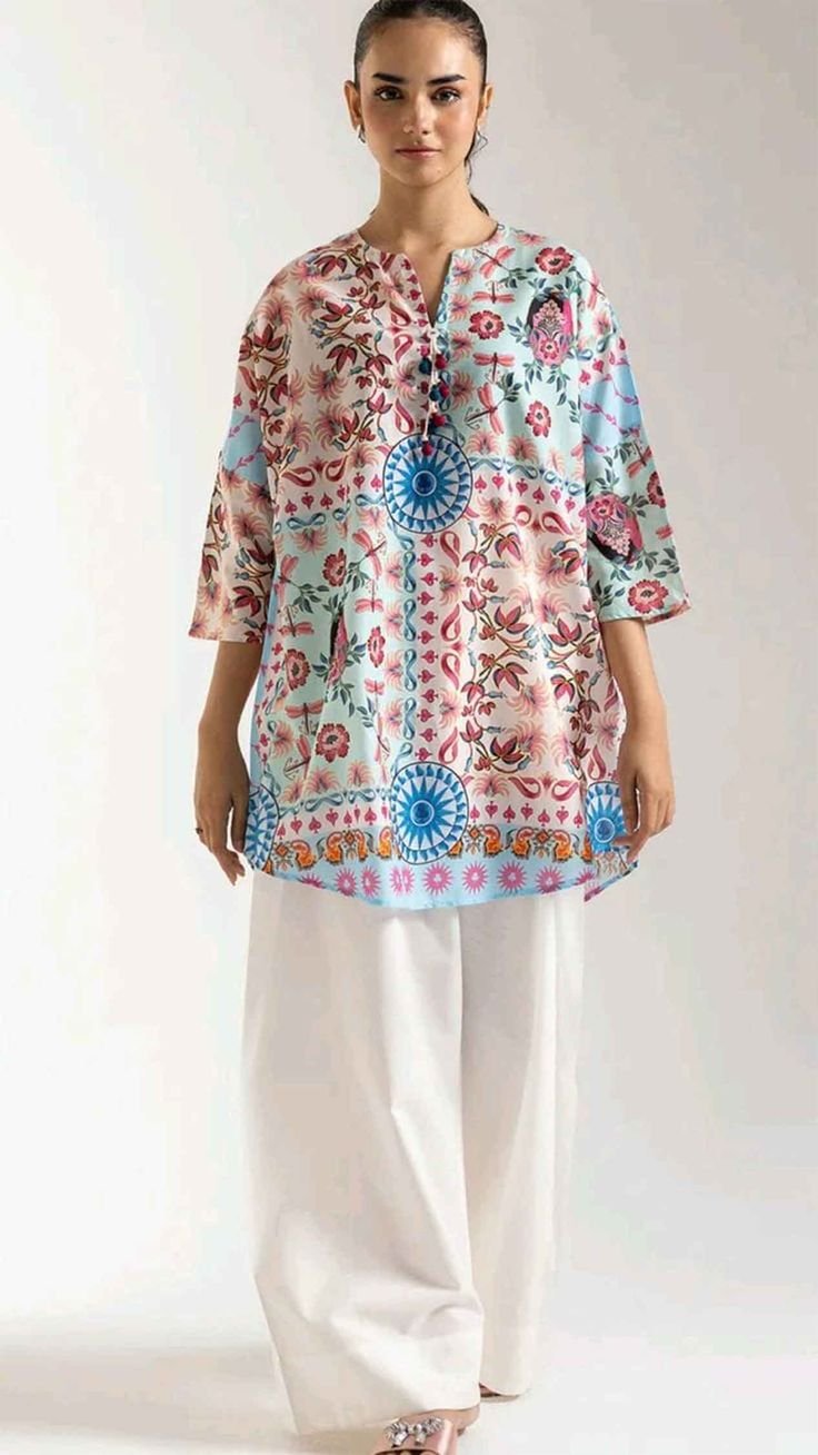 Short Shirts with Farshi Shalwar