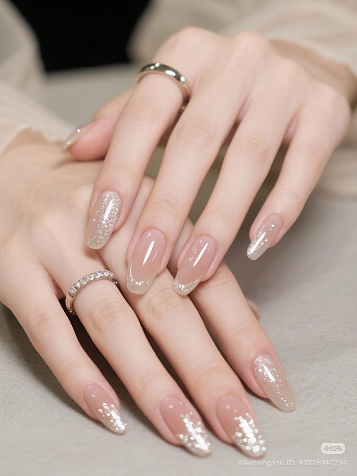 Clean Nails Aesthetic Short Almond