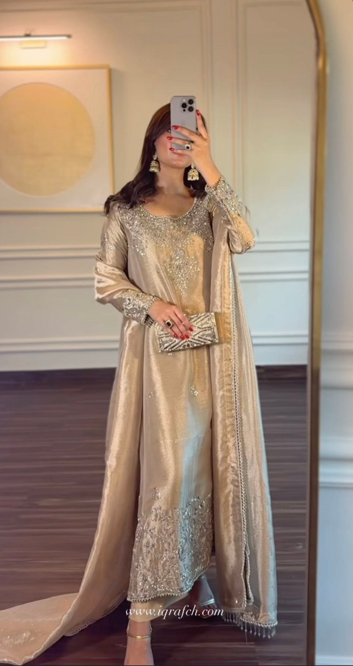 Short Shirt with Flapper Wedding Dress