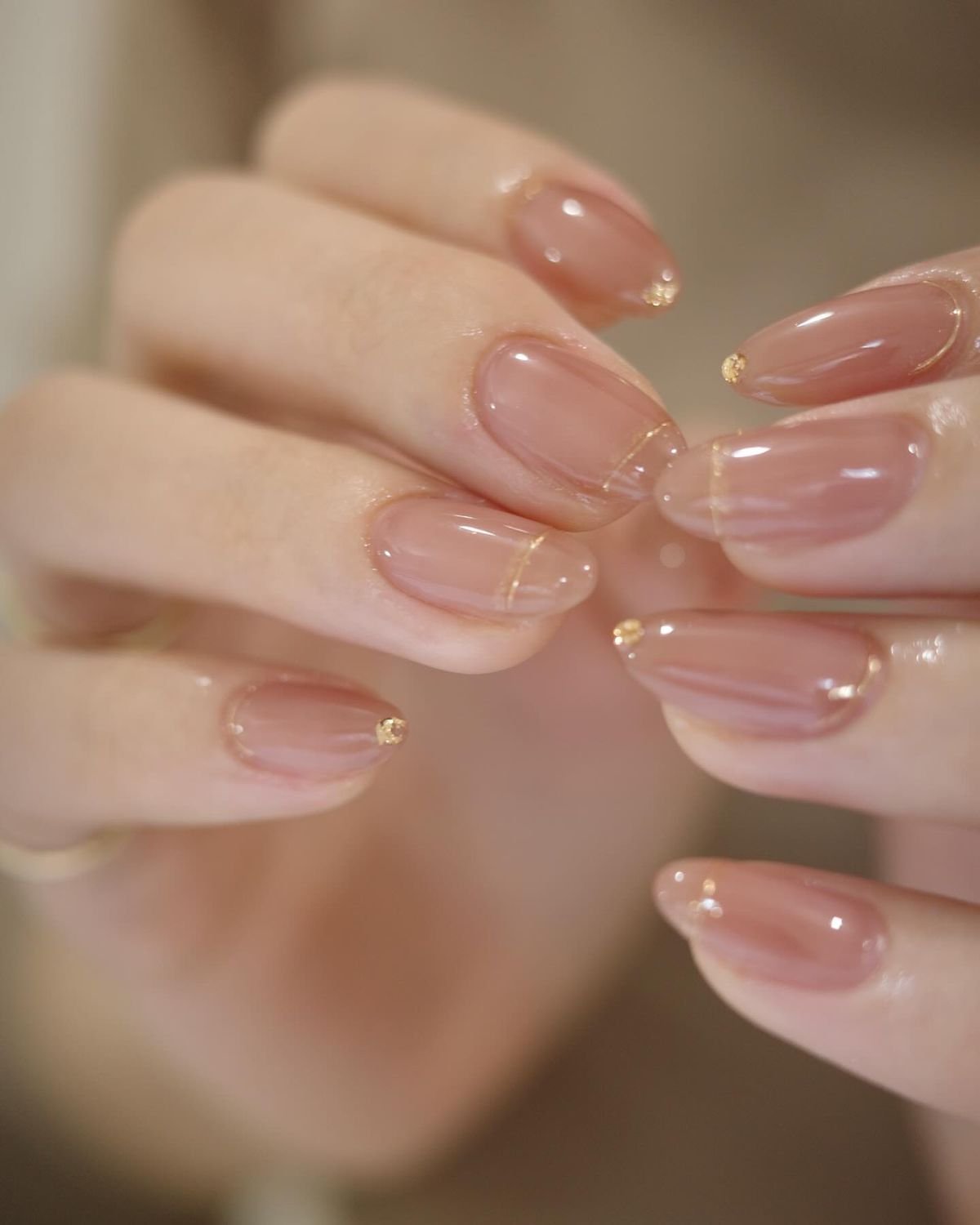 Clean Nails Aesthetic Short Almond