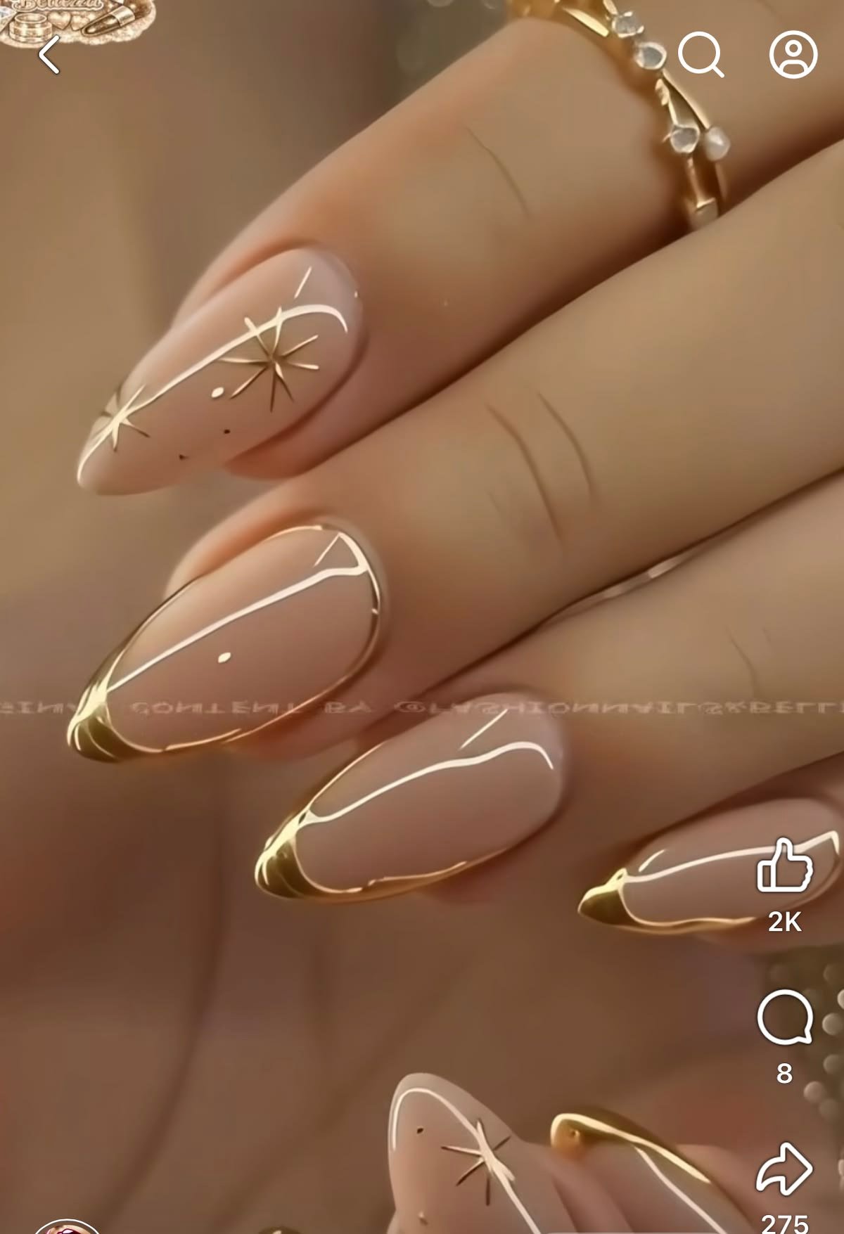 Clean Nails Aesthetic Square