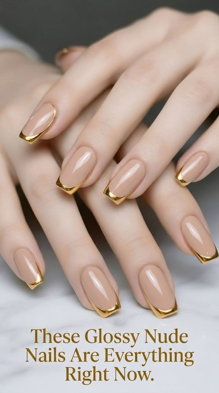Clean Nails Aesthetic Short Square