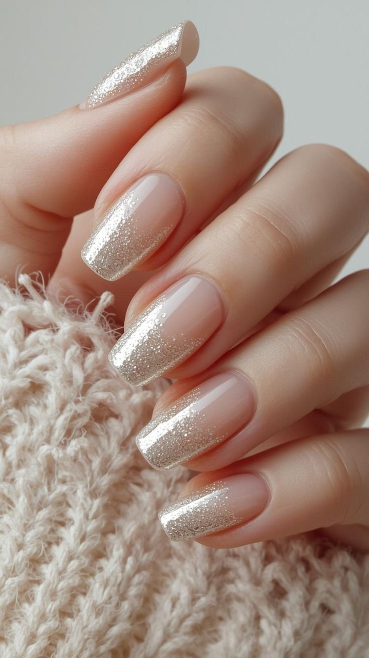Clean Nails Aesthetic Design Gold