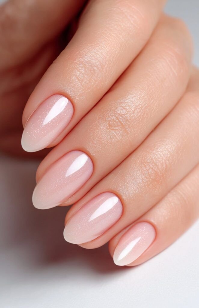 Clean Nails Aesthetic Short Square