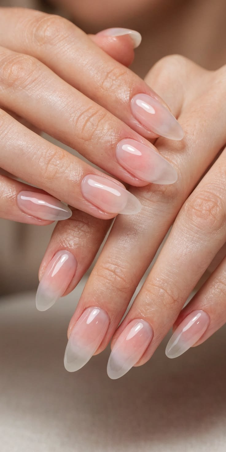 Clean Natural Long Nails