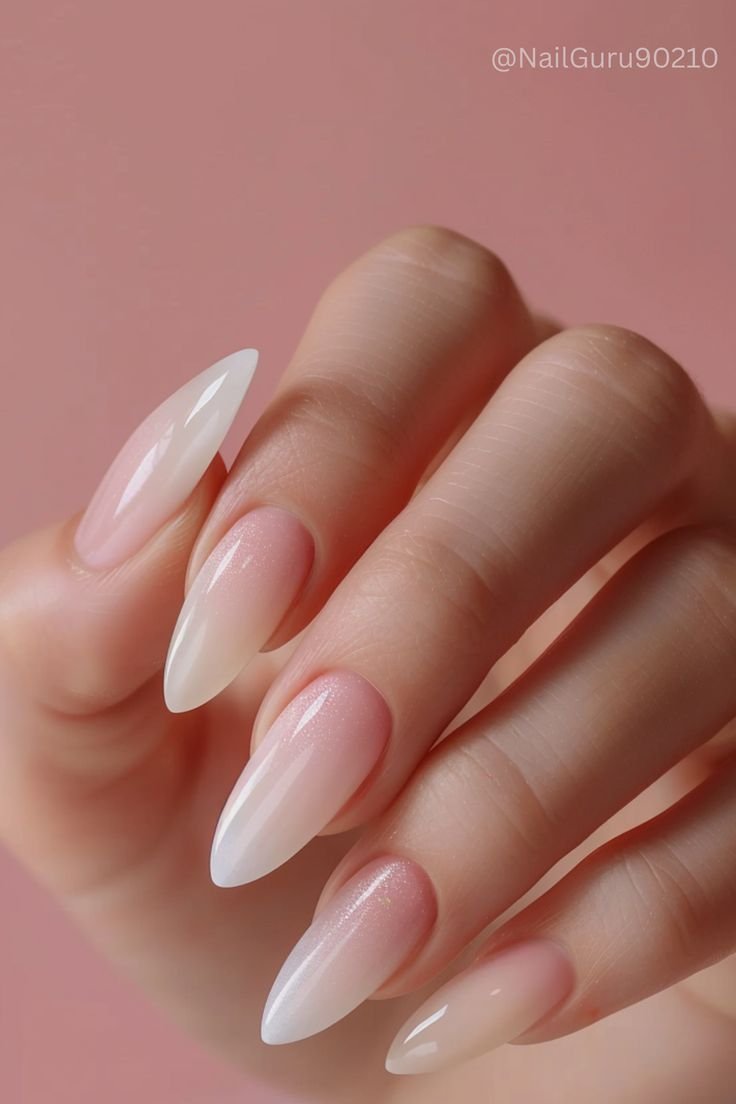 Natural Long Nails Healthy Clean