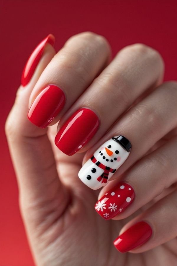 Christmas Nails Aesthetic