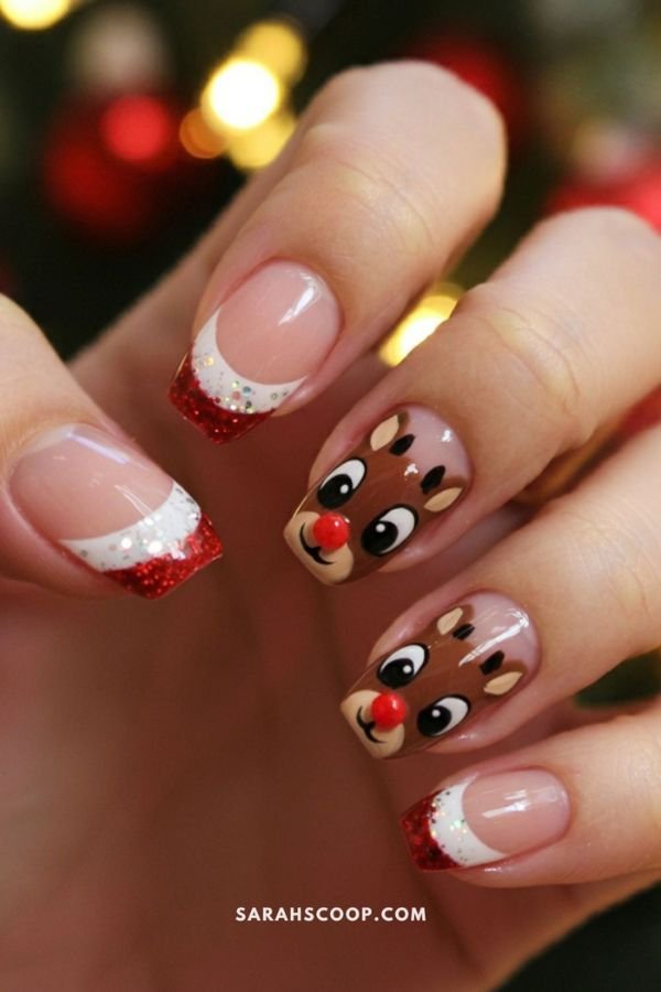 Christmas Nails Acrylic