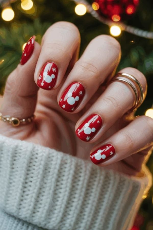 Christmas Nails Simple