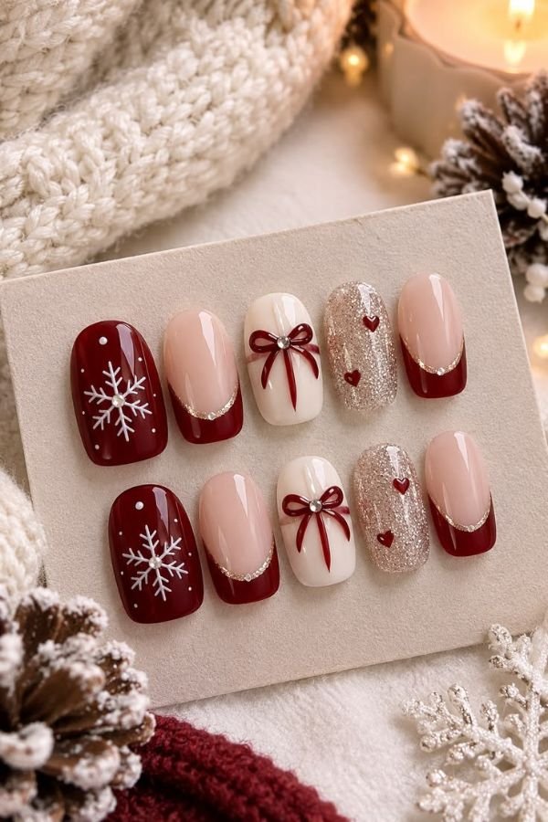 Christmas Nails Winter