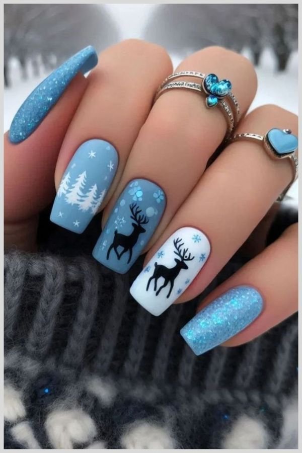 Christmas Nails Winter