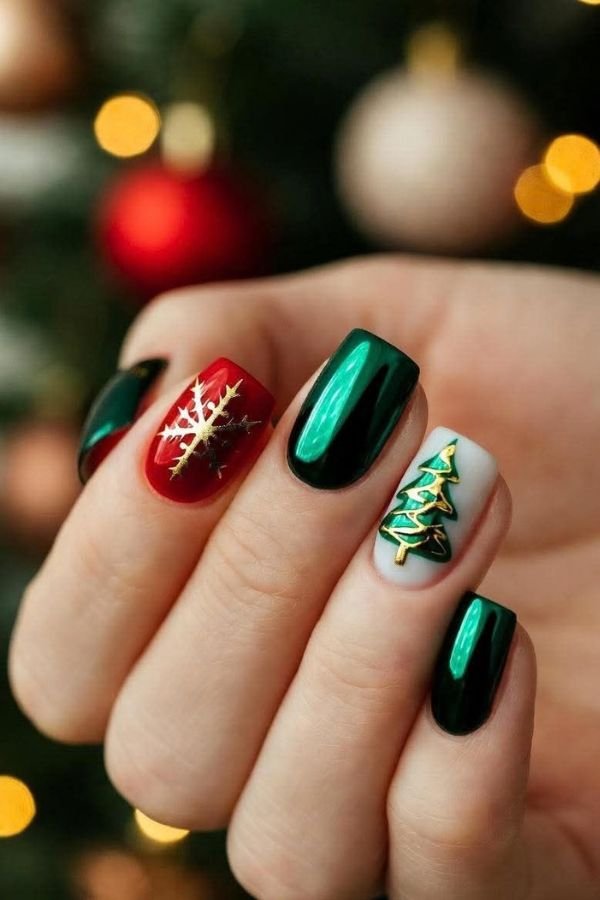 Christmas Nails Art