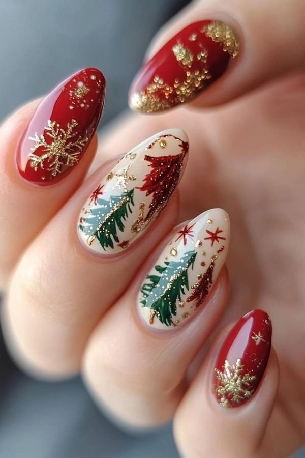 Christmas Nails Art