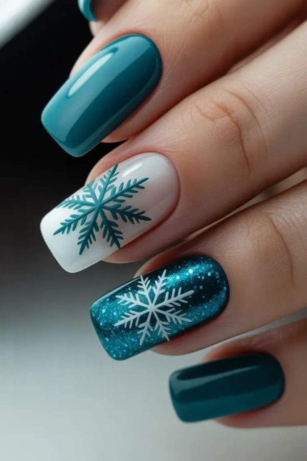 Christmas Nails Classy
