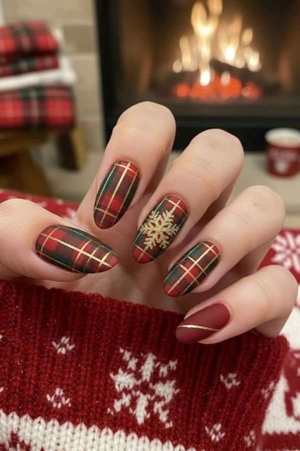 Christmas Nails Classy