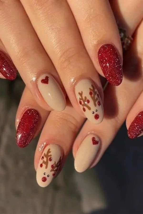 Christmas Nails Classy